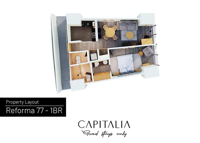 Capitalia Plaza Residences Reforma Aparthotel 5*
