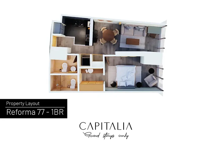 Capitalia Plaza Residences Reforma 5* Mexico City