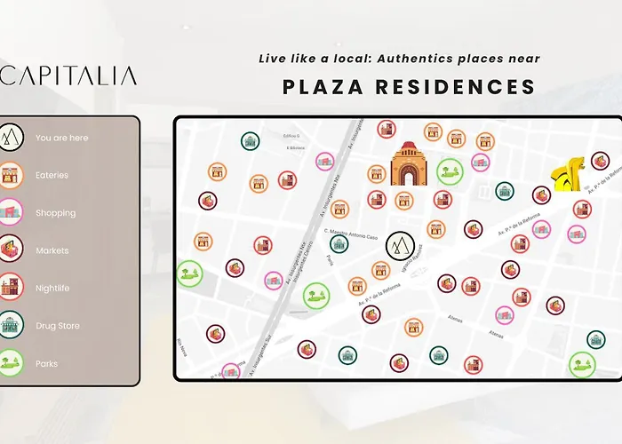 Capitalia Plaza Residences Reforma 5* Mexico City